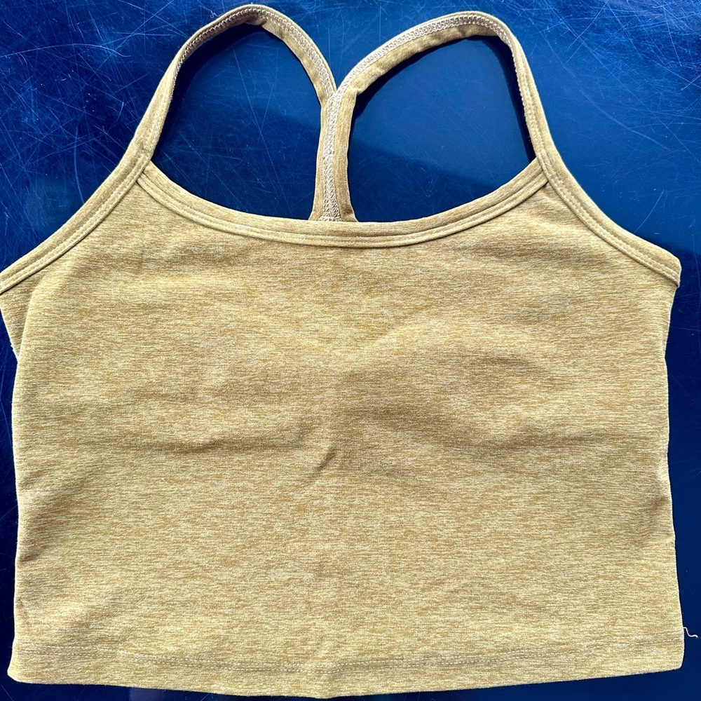 Beyond Yoga Gold Tank Top
